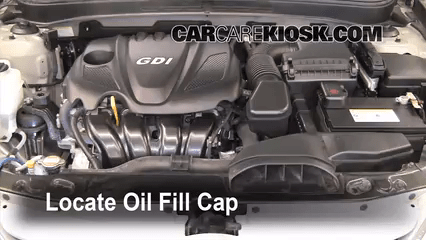 Oil & Filter Change Hyundai Sonata (2011-2015) - 2011 Hyundai Sonata